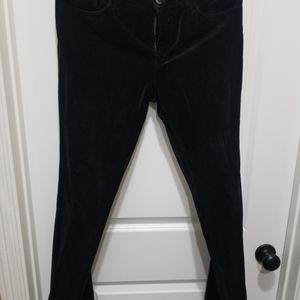 Ralph Lauren Black Velour Pants
